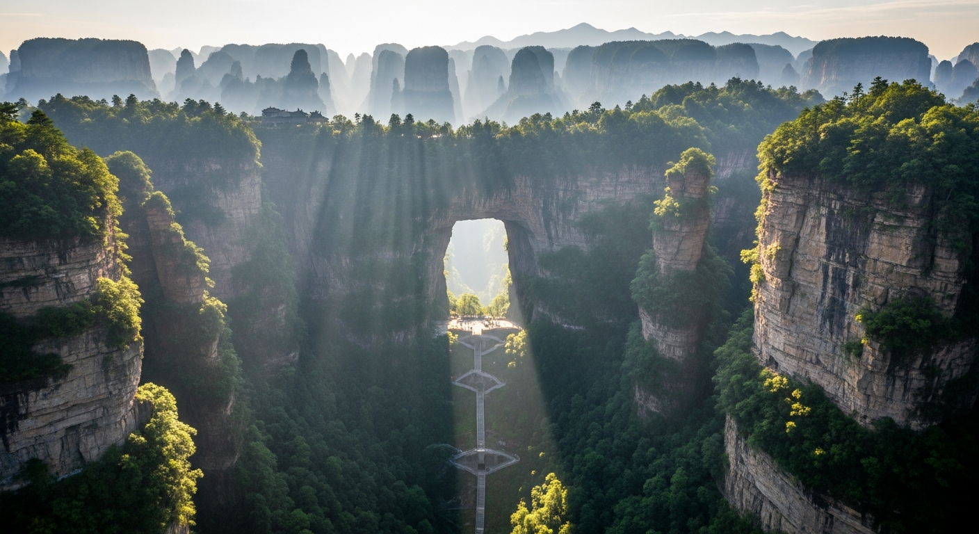 Tianmen Mountain Cable Car & Glass Walkway Tickets